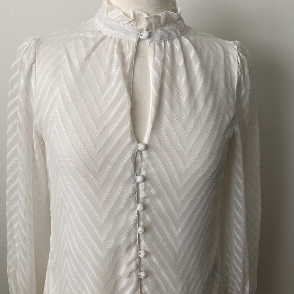 Walter Baker Long Sleeve Blouse Size XS - Picture 2 of 11